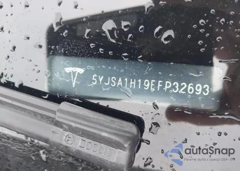 2014 Tesla Model S P85 из США, поврежденный, VIN 5YJSA1H19EFP32693